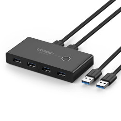 Switch Box Hub USB 3.2 Gen1 UGREEN Przełącznik 4xUSB na dwa komputery US216