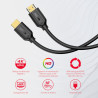 Kabel HDMI 15m UNITEK 4K HDMI 2.0 High Speed UHD Premium