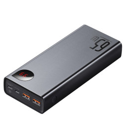 Powerbank BASEUS 20000mAh 65W Quick Charge 3.0 Power Delivery, Czarny