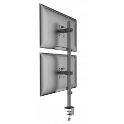 UCHWYT NA DWA MONITORY WERTYKALNY ERGONOMICZNY 32 VESA