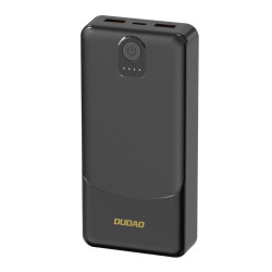 PowerBank DUDAO 20000mAh 10W K10PRO 2.4A 2xUSB, USB-C, Czarny