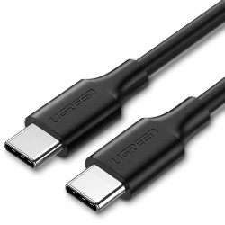 Kabel USB-C Wtyk-Wtyk 0,5m Czarny UGREEN US286 PD QC