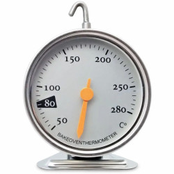 TERMOMETR DO PIEKARNIKA 50-280ST ze stali nierdzewnej z hakiem