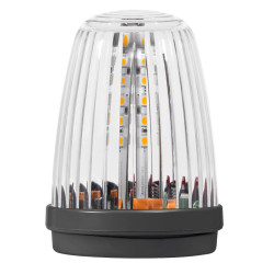 Lampa słupkowa LED 12/24/230V Kogut, ostrzegawcza bramy, Czerwono-Zielona + uchwyt