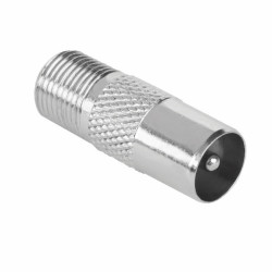 Przejście Gn F - Wt TV Metal Gniazdo F, Wtyk TV