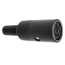 Gniazdo DIN na przewód 6p-Podzespoły Elektroniczne