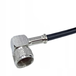 Wtyk CB LC27 z kablem RG58 4m