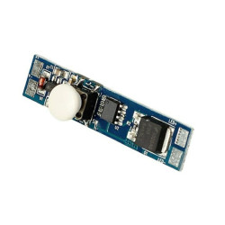 Włącznik LED do Profil z Przyciskiem 12V-24V BS001 + ściemniacz
