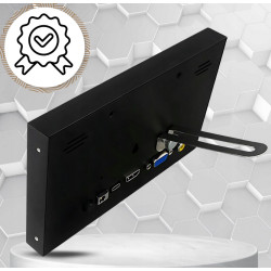 MONITOR 7" LCD uniwersalny ekran przenośny 1024 x 600 px IPS / PLS HDMI, AV, VGA