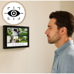 MONITOR 7" LCD uniwersalny ekran przenośny 1024 x 600 px IPS / PLS HDMI, AV, VGA