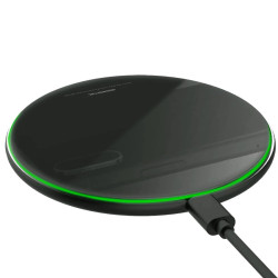 Ładowarka bezprzewodowa SOMOSTEL SMS-ZB19 Indukcyjna 15W, Czarna
