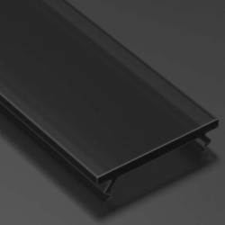 Klosz Czarny  2,02m PMMA Do profili LED A,B,C,Y,Z