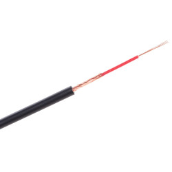 Przewód 1xRCA czarny-Przewody i Druty w metrażu