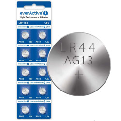 Bateria AG13 everActive 10szt BLISTER Alcaline LR44 LR1154