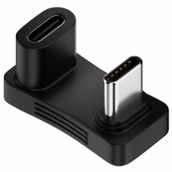 Adapter kątowy USB-C 100W 10Gbps 4K 60Hz PD 180 stopni przejściówka U