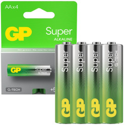 Bateria LR6 GP 4szt. BLISTER Super Alkaline AA