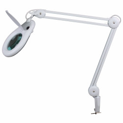 Lupa Warsztatowa z Podśw. LED 8066D2LED-A 8D 9W 127mm, Lampa