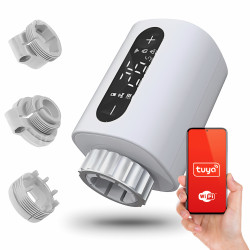 Termostat grzejnikowy głowica HY360 termostatyczna zawór TUYA SMART WIFI