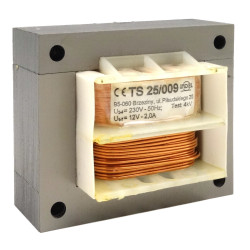 TS25/009  12V-2A Trafo Transformator sieciowy