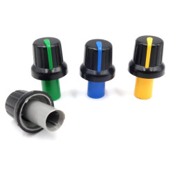 Gałka N-4P oś 6mm przedłużona-Podzespoły Elektroniczne