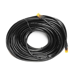 Kabel LAN Kat.6 UTP 25m Czarny, Lexton Patchcord