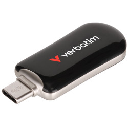 Pamięć PENDRIVE 64GB USB-C 3.0 Verbatim Plectra Black
