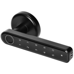 Klamka z zamkiem szyfrowym i czytnuikiem linii papilarnych, SMART ORNO