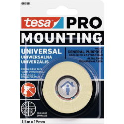 Taśma Montażowa.TESA 66958 1,5m/19mm PRO Uniwersalna