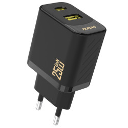 Ładowarka Sieciowa USB DUDAO A26T GaN 25W USB/USB-C Czarna
