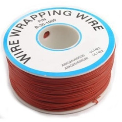 Przewód KYNAR 0,24 Czerwony, Rolka 200m