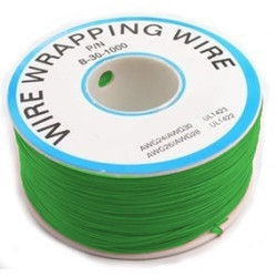 Przewód KYNAR 0,24 Zielony, Rolka 200m