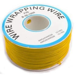 Przewód KYNAR 0,24 Żółty, Rolka 200m