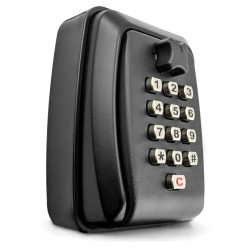 Skrzynka aluminowa na klucze z zamkiem szyfrowym, skrytka, sejf