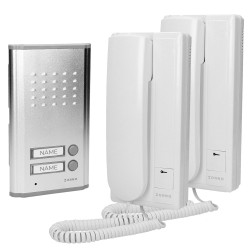 Zestaw domofonowy ORNO RL-903 Fossa Multi dwurodz.podtynk.-Domofony