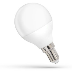 Żarówka E14 LED 4W WHITE WW 230V SPECTRUM Biała Ciepła, Kulka