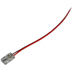 Złączka LED 8mm COB z przewodem jednostronna, do taśm led COB