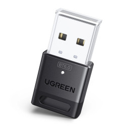 Bluetooth USB 6.0 UGREEN Adapter, odbiornik/Nadajnik BT, Czarny