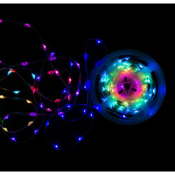 Lampki choinkowe MAGIC 600LED RGB 1 MLN Kolorów, 30m, Bluetooth, aplikacja