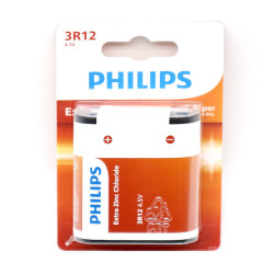 Bateria 3R12 PHILIPS 4,5V LONGLIFE