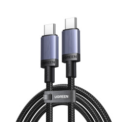 Kabel USB-C Wtyk-Wtyk 100W UGREEN 0,5m Czarny PD