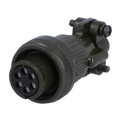 Złącze okrągłe MS/DC 6 PIN żeńskie