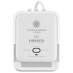 Czujnik Gazu Ziemnego (metan, LNG) Firesco JT-ZL2010 wykrywacz certyfikowany