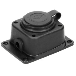 Listwa zasilająca warsztatowagumowa 1gniazdo IP44 16A