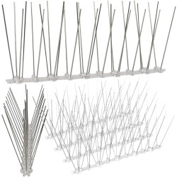 Odstraszacz na ptaki (kolce) Antyptak 50cm  Szerokość: 70 mm Długość: 500 mm Wysokość: 105 mm
