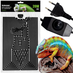 Mata grzewcza do terrarium 42x28cm 230V Heckermann N004