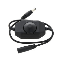 Sterownik LED ściemniacz 8A max 12V-24V czarny jednokolorowy-Oświetlenie