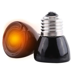 Żarówka E-27 100W 230Vpromiennik podczerwieni lampa grzewcza ceramiczna terrarium