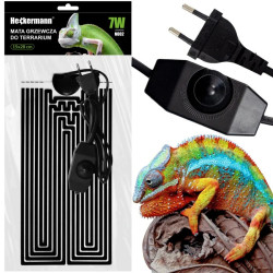 Mata grzewcza do terrarium 15x28cm 230V Heckermann N002