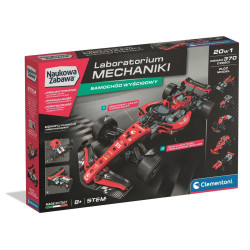 Laboratorium Mechaniki - Samochód Wyścigowy, Clementoni