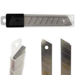 Ostrza do nozyków 18mm x 0,5mm 10szt-1kpl 1/20/400-Narzędzia Warsztatowe i Wyposażenie